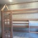 Двухъярусная кровать-домик "Сказка" из массива сосны
