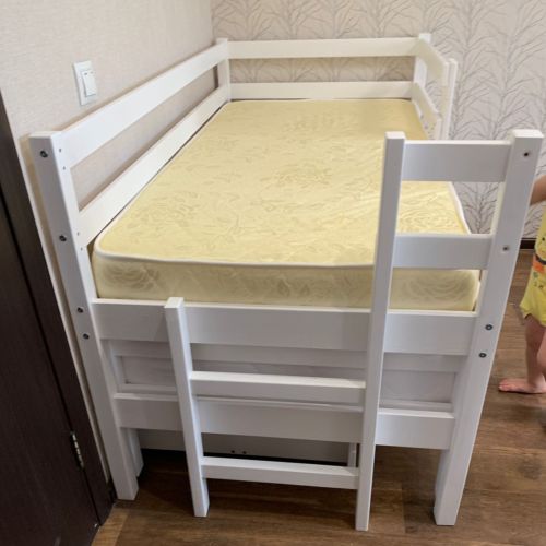 Кровать детская "Софа-2" из массива сосны