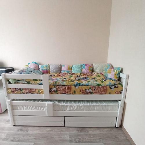 Кровать детская "Софа-2" из массива сосны