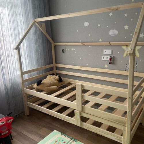 Кровать детская "Софа-3" из массива сосны