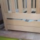 Кровать детская "Софа с вертикальным бортом" из массива сосны