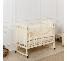 Кроватка-качалка для новорожденных “SOFI” с сердечком