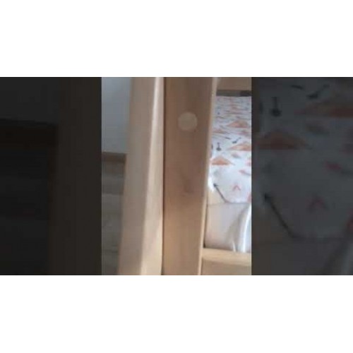 Кровать детская "Софа-вигвам" из березы премиум
